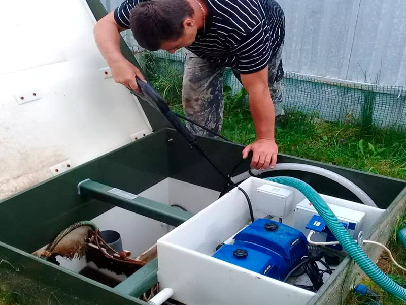 промывка очистных сооружений